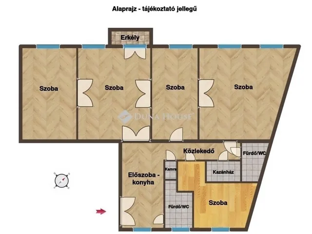 Eladó lakás Budapest IX. kerület, Belső Ferencváros 120 nm