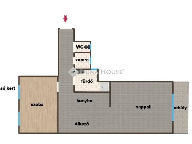 Eladó lakás Budapest I. kerület 61 nm