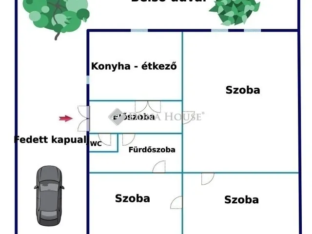 Eladó ház Vác 100 nm