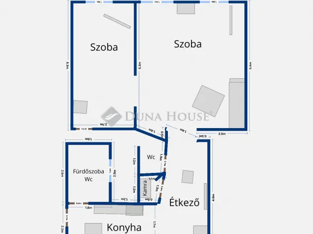 Eladó lakás Budapest VII. kerület 60 nm