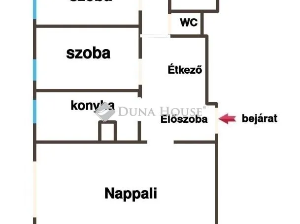 Eladó lakás Budapest III. kerület, Békásmegyer 57 nm