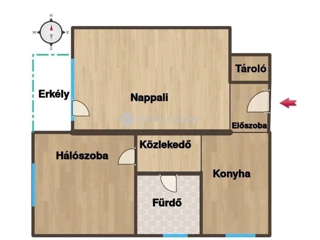 Eladó lakás Budapest II. kerület, Rózsadomb 52 nm