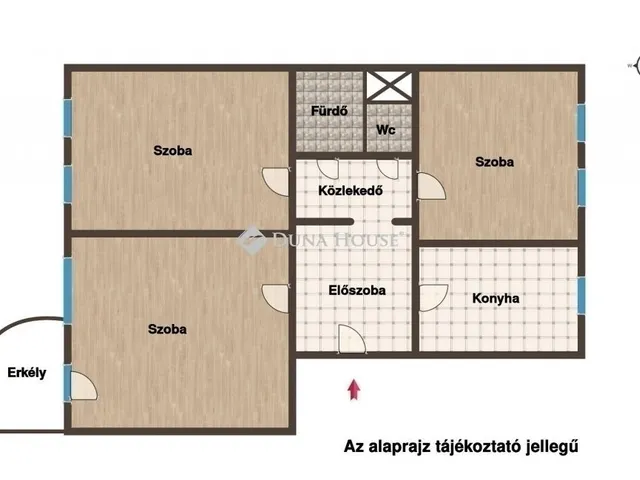 Eladó lakás Budapest IV. kerület, Káposztásmegyer 70 nm