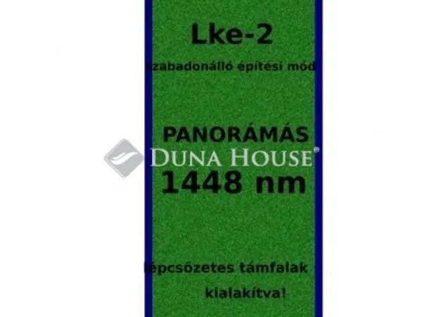 Eladó telek Szentendre 1448 nm