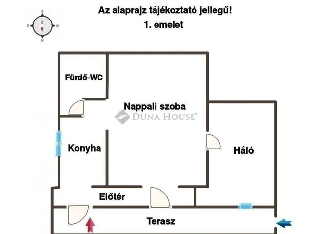 Eladó lakás Budapest II. kerület 59 nm