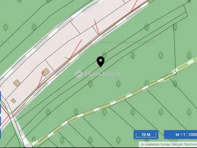 Eladó telek Biatorbágy 1279 nm
