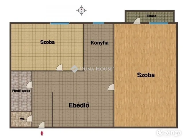 Eladó lakás Budapest III. kerület, Óbuda 51 nm