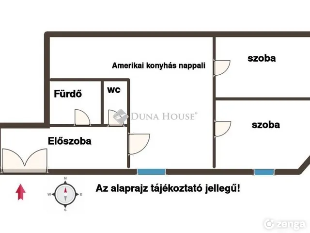 Eladó lakás Budapest II. kerület, Víziváros II. ker 57 nm