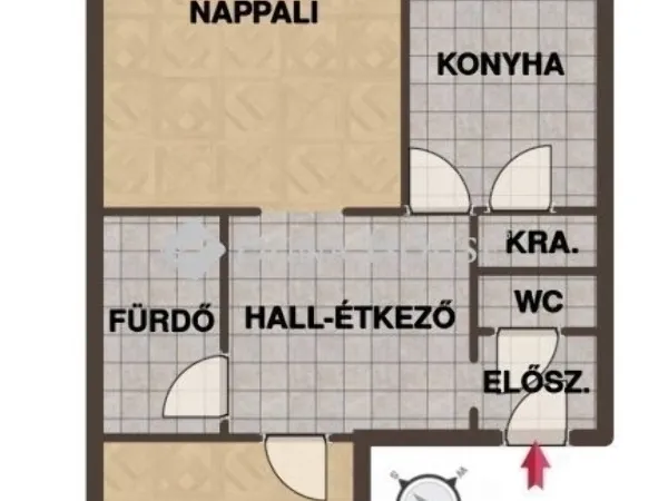 Eladó lakás Budapest XI. kerület, Gazdagrét 59 nm