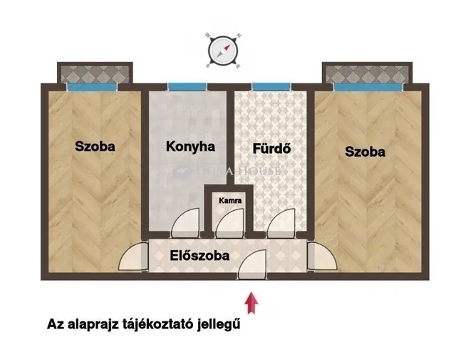 Eladó lakás Budapest XV. kerület 51 nm