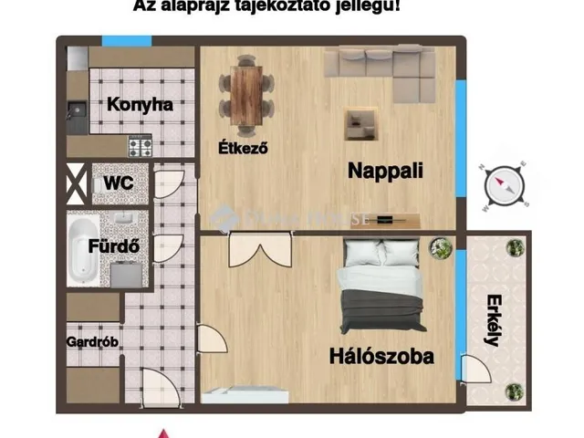 Eladó lakás Budapest XVIII. kerület, Havanna lakótelep 54 nm