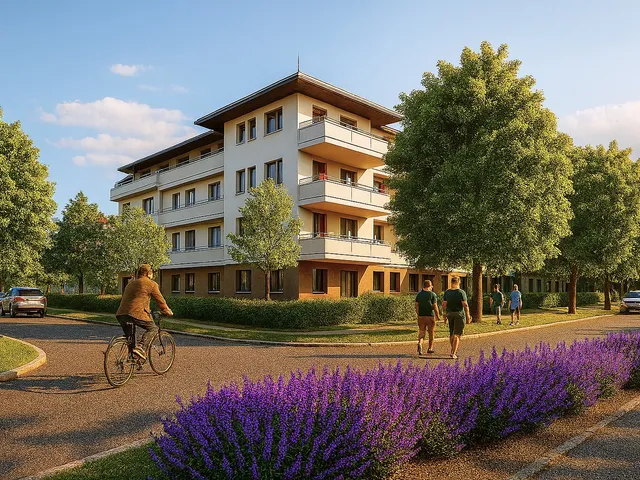 Eladó új építésű lakópark Kecskemét, Bakócz Tamás utca 1. 41 nm