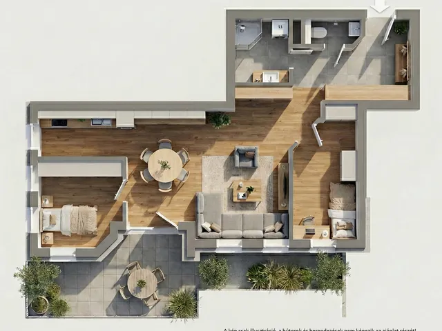 Eladó lakás Kecskemét, Bakócz Tamás utca 1. 62 nm