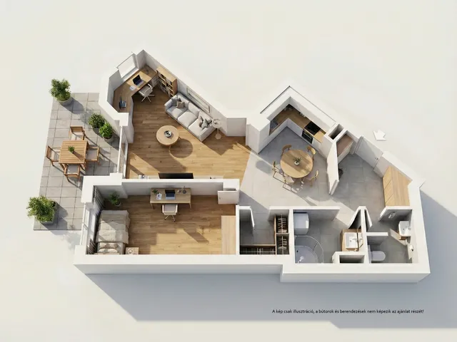 Eladó lakás Kecskemét, Bakócz Tamás utca 1. 54 nm