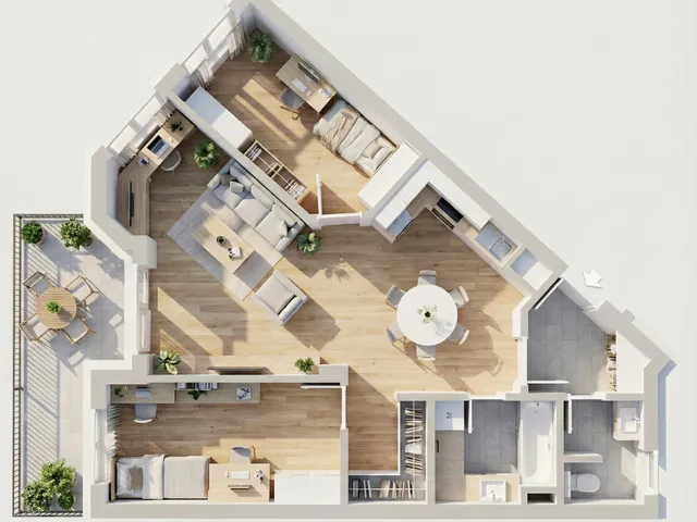 Eladó lakás Kecskemét, Bakócz Tamás utca 1. 67 nm