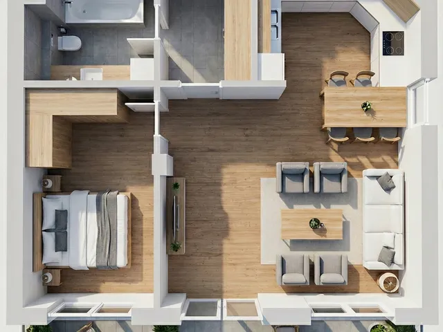 Eladó lakás Kecskemét, Máriaváros, Bakócz Tamás utca 1. 57 nm