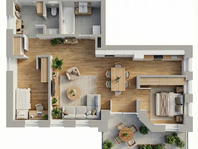 Eladó lakás Kecskemét, Máriaváros 61 nm