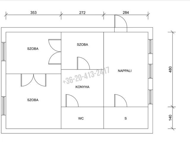Eladó ház Halásztelek 152 nm