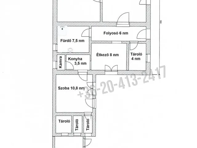 Eladó ház Monorierdő 68 nm