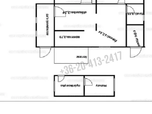 Eladó ház Pusztavacs 63 nm