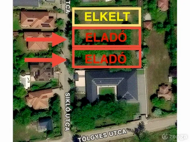Eladó telek Nyíregyháza, Sóstógyógyfürdő 1190 nm