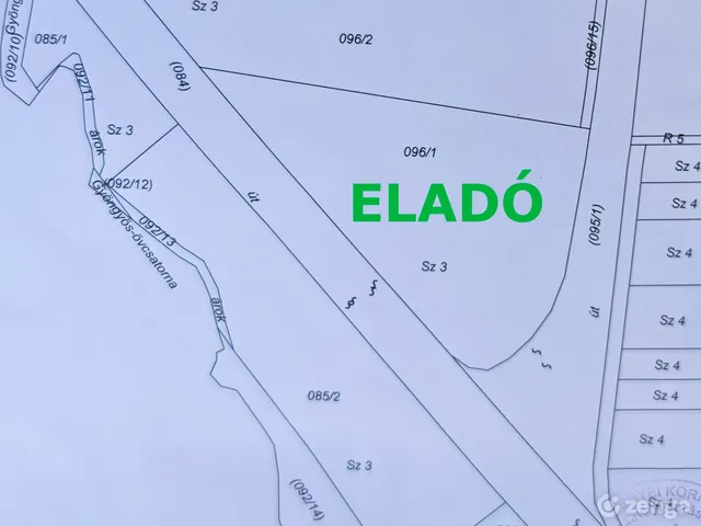 Eladó mezőgazdasági ingatlan Rezi 9727 nm