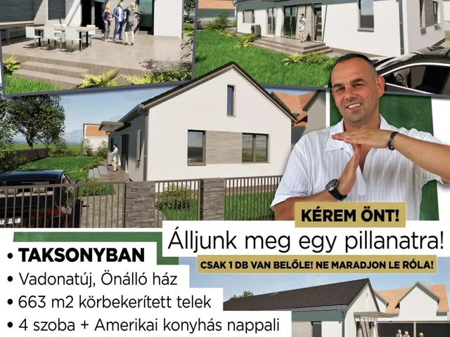 Eladó ház Taksony 126 nm