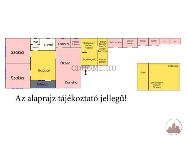 Eladó ház Karád 100 nm