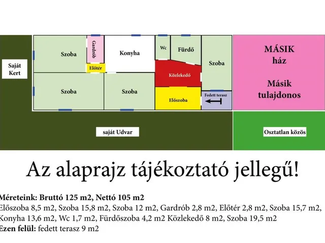 Eladó ház Dunaharaszti 125 nm