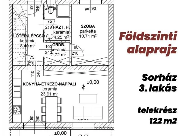Eladó ház Szigetszentmárton 106 nm