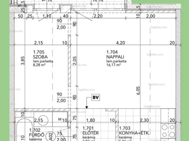 Kiadó lakás Budapest VI. kerület, Nagykörúton belüli terület 42 nm