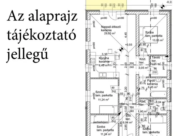 Eladó ház Dunavarsány 124 nm
