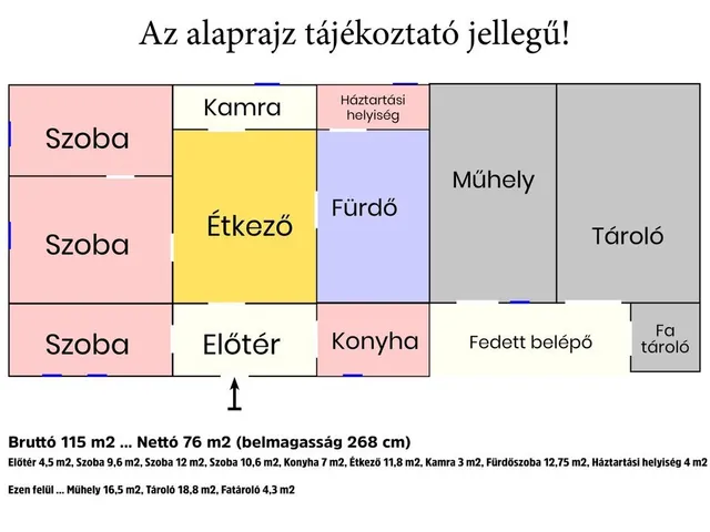 Eladó ház Szabadszállás 115 nm