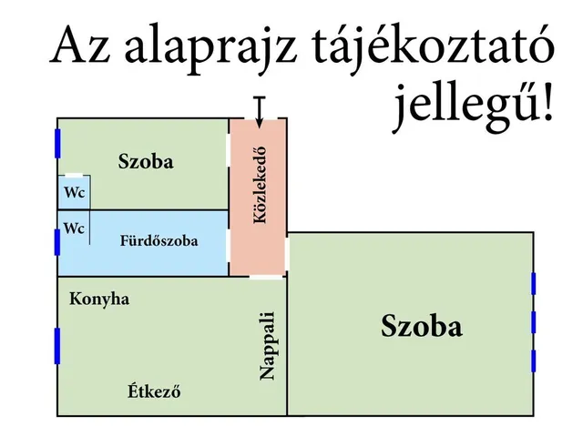 Eladó lakás Budapest XX. kerület 52 nm