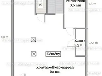 Eladó ház Budapest XIV. kerület, Kassai utca 270 nm