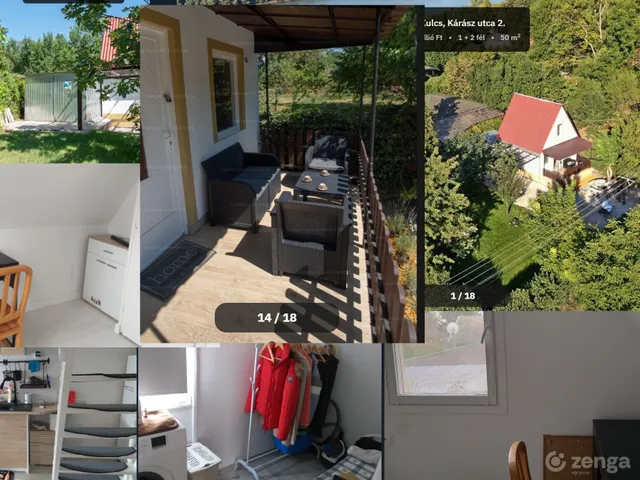 Eladó üdülő és hétvégi ház Kulcs 50 nm