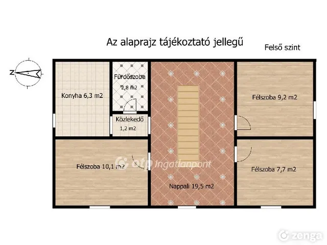 Eladó lakás Kiskunlacháza 61 nm