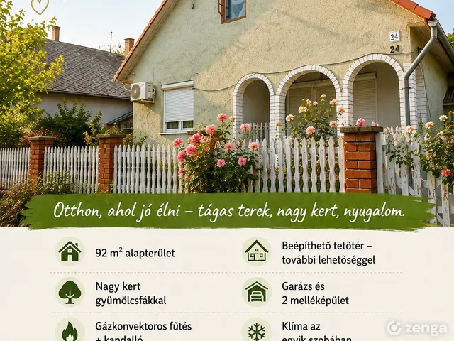 Eladó ház Tornyospálca 92 nm