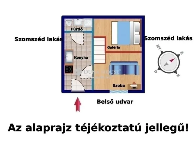 Eladó lakás Budapest VII. kerület 24 nm