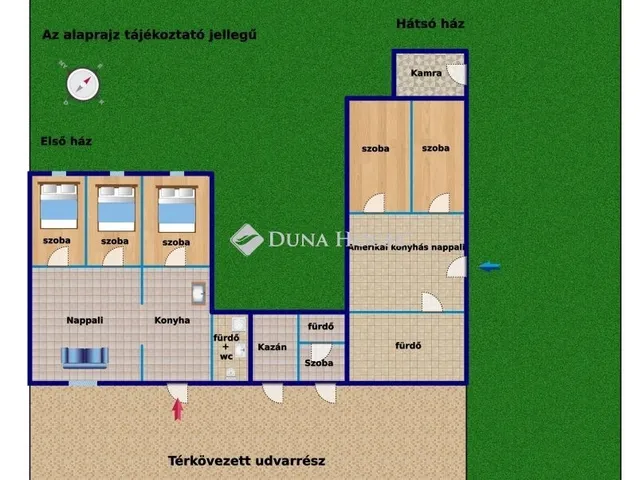 Eladó ház Budapest XVIII. kerület, Újpéteritelep 141 nm