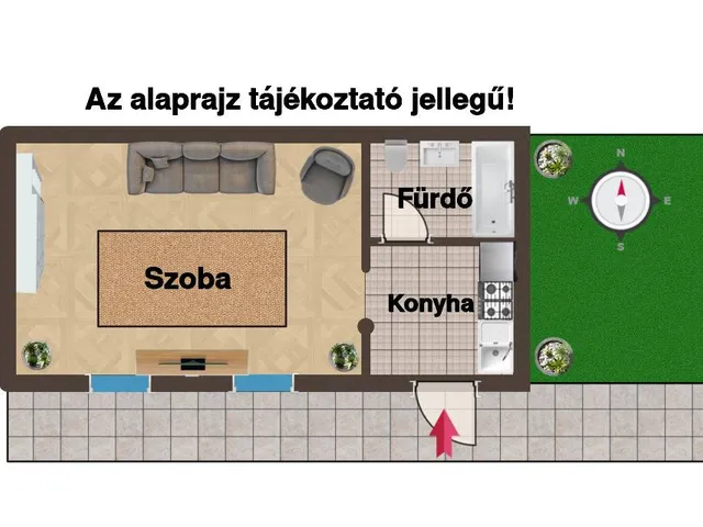 Eladó lakás Budapest XV. kerület, Rákospalota 20 nm