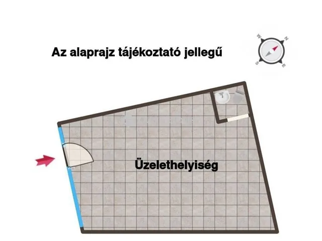 Kiadó kereskedelmi és ipari ingatlan Budapest XXI. kerület 20 nm