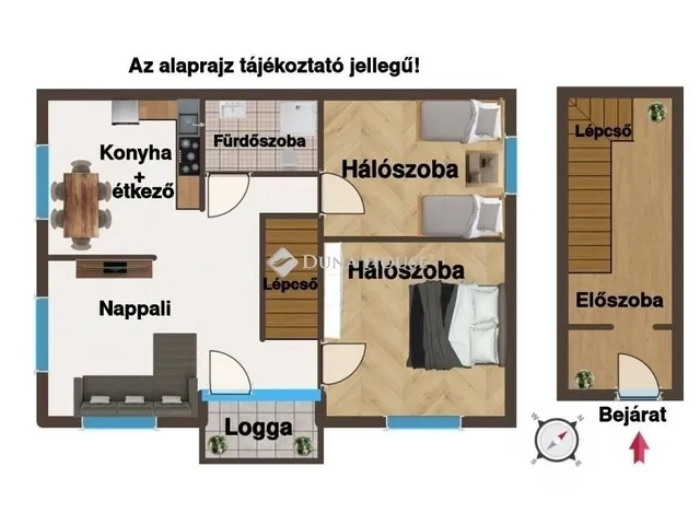 Eladó lakás Budapest XX. kerület 62 nm