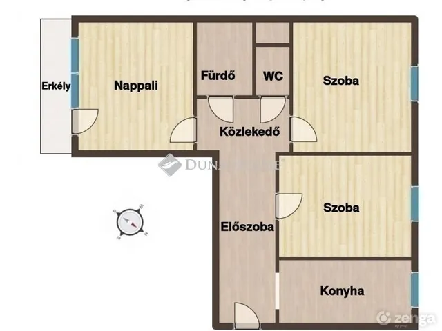 Eladó lakás Budapest XVIII. kerület 53 nm