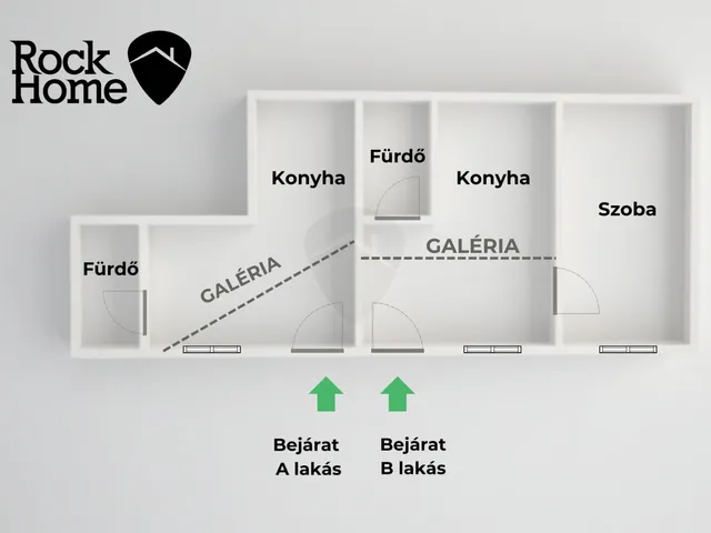 Eladó lakás Budapest VII. kerület 46 nm