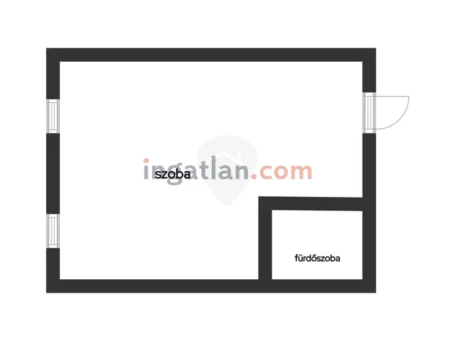 Kiadó lakás Budapest VII. kerület 30 nm