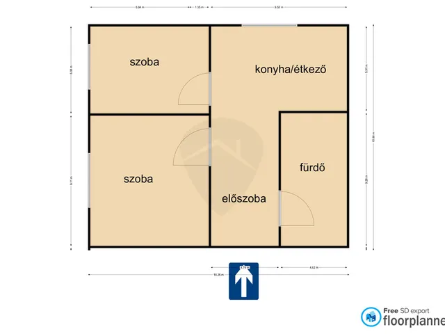 Eladó lakás Budapest III. kerület 70 nm
