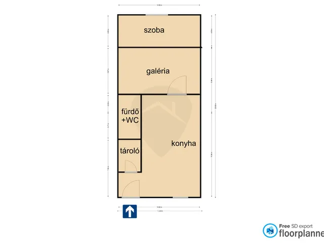 Eladó lakás Budapest VIII. kerület, Tisztviselőtelep 35 nm