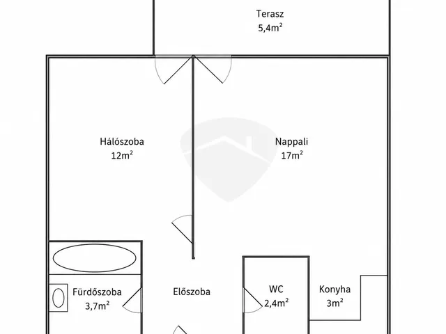 Eladó lakás Budapest IX. kerület, Középső Ferencváros 43 nm