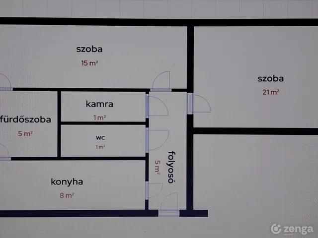 Eladó lakás Budapest XX. kerület, Pesterzsébet 54 nm